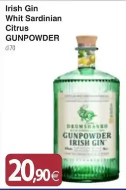 Docks Cash&Carry Gunpowder Irish Gin offerta