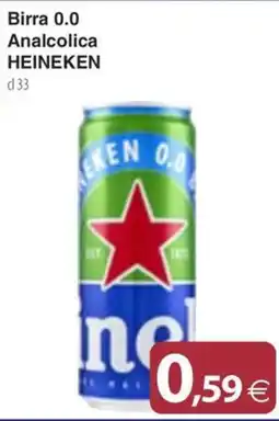 Docks Cash&Carry Birra 0.0 Analcolica Heineken offerta