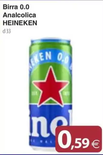 Docks Cash&Carry Birra 0.0 Analcolica Heineken offerta