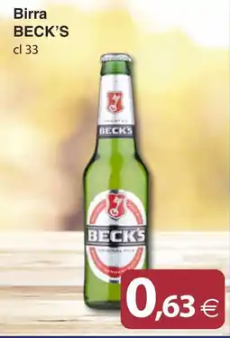Docks Cash&Carry Birra BECK'S offerta