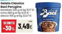 Coop Trentino Gelato Classico Baci Perugina offerta