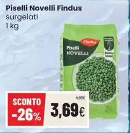 Coop Trentino Piselli Novelli Findus offerta