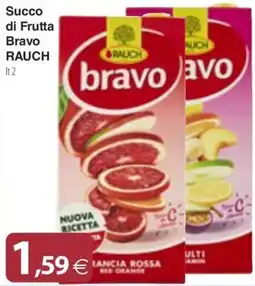Docks Cash&Carry Succo di Frutta Bravo RAUCH offerta