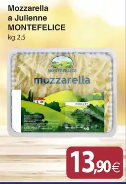 Docks Cash&Carry Mozzarella a julienne Montefelice offerta