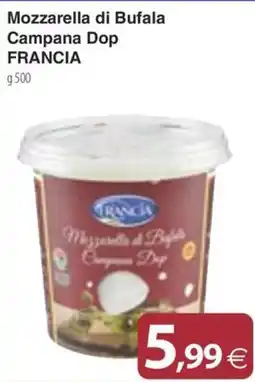 Docks Cash&Carry Mozzarella di Bufala Campana Dop Francia offerta