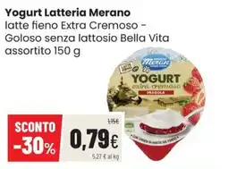 Coop Trentino Yogurt Latteria Merano latte fieno Extra Cremoso offerta
