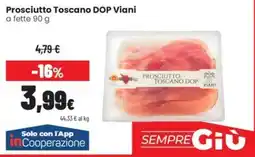 Coop Trentino Prosciutto Toscano DOP Viani offerta