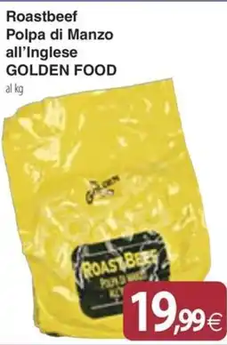 Docks Cash&Carry Polpa di Manzo all'Inglese Golden Food offerta