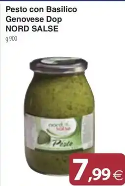 Docks Cash&Carry Pesto con Basilico Genovese Dop NORD SALSE offerta