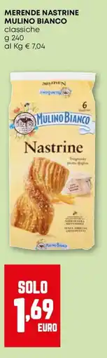 Kanguro Mulino Bianco Merende Nastrine classiche offerta