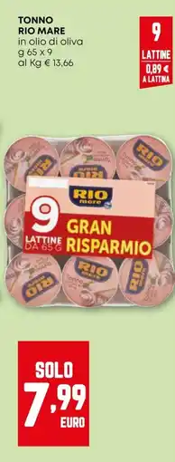 Kanguro Tonno Rio Mare offerta