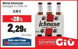 Coop Trentino Birra Ichnusa offerta