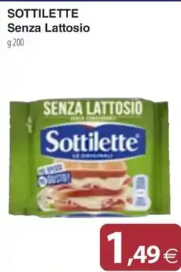Docks Cash&Carry Sottilette senza lattosio offerta