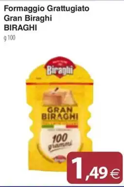 Docks Cash&Carry Formaggio Grattugiato Gran Biraghi offerta