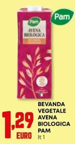 Kanguro Beveranda vegetale avena biologica Pam offerta