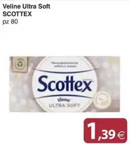 Docks Cash&Carry Veline Ultra Soft Scottex offerta