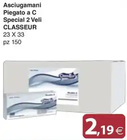 Docks Cash&Carry Asciugamani CLASSEUR offerta