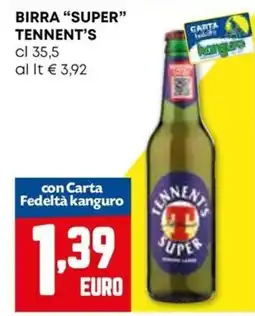 Kanguro Birra Super Tennent's offerta