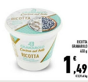 Conad Superstore Ricotta senza conservanti 450 g(ml) offerta