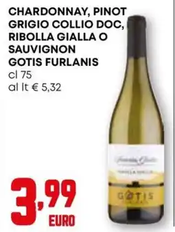 Kanguro Ribolla gialla gotis furlanis offerta