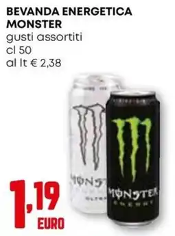 Kanguro Beveranda energetica Monster offerta