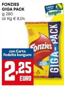 Kanguro Fonzies Giga Pack offerta