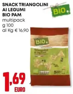 Kanguro Snack triangolini ai legumi bio pam offerta