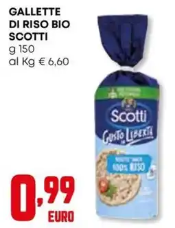 Kanguro Gallette di riso bio Scotti offerta