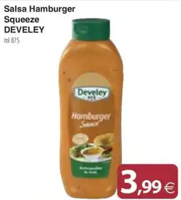 Docks Cash&Carry Salsa Hamburger Squeeze Develey offerta