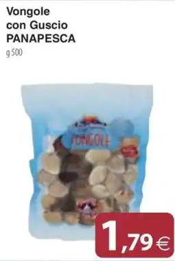 Docks Cash&Carry Vongole con Guscio PANAPESCA offerta