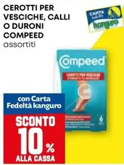 Kanguro Cerotti per vesciche, calli o duroni Compeed assortiti offerta