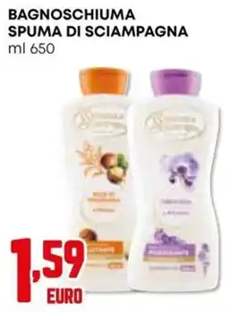 Kanguro Bagnoschiuma spuma di sciampagna offerta