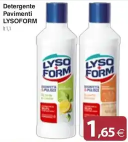 Docks Cash&Carry Detergente Pavimenti Lysoform offerta