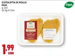 Kanguro Cotoletta di pollo Pam offerta