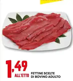 Kanguro Fettine scelte di bovino adulto offerta