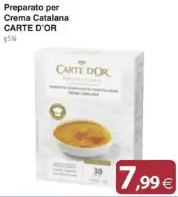 Docks Cash&Carry Preparato per Crema Catalana Carte d'Or offerta
