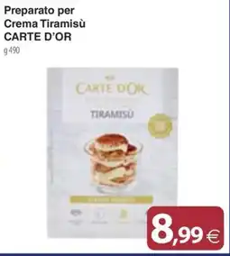Docks Cash&Carry Preparato per Crema Tiramisù Carte D'Or offerta