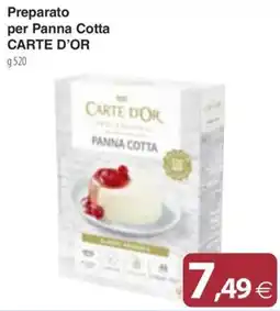 Docks Cash&Carry Preparato per Panna Cotta Carte d'Or offerta