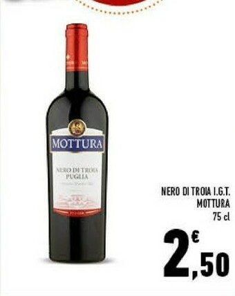 Conad Superstore Mottura nero di troia igt offerta