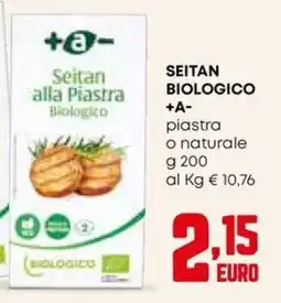 Kanguro Seitan Biologico +A- piastra o naturale offerta