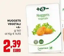 Kanguro Nuggets Vegetali +A- offerta