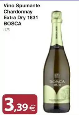 Docks Cash&Carry Vino Spumante Chardonnay Extra Dry 1831 BOSCA offerta