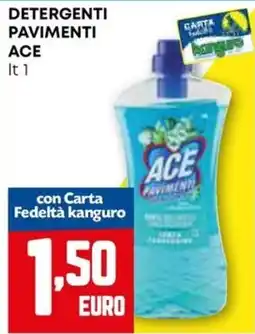Kanguro Detergente pavimenti Ace offerta