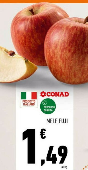 Conad Superstore Mele fuji offerta