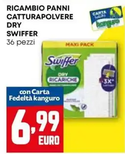 Kanguro Ricambio panni catturapolvere dry swiffer offerta