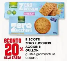 Kanguro Biscotti zero zuccheri Gullon offerta