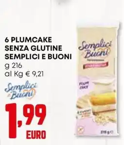 Kanguro Plumcake senza glutine Semplici Buoni offerta