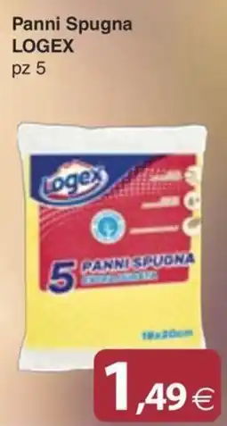 Docks Cash&Carry Panni Spugna Logex offerta