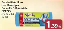 Docks Cash&Carry Sacchetti Antiforo con Manici Spazzy offerta