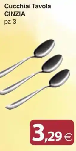 Docks Cash&Carry Cucchiai Tavola Cinzia offerta